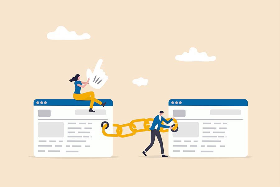 Quality backlink between 2 websites