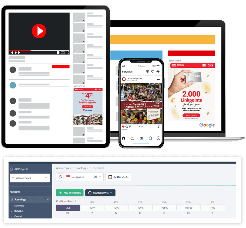 responsive website mockup