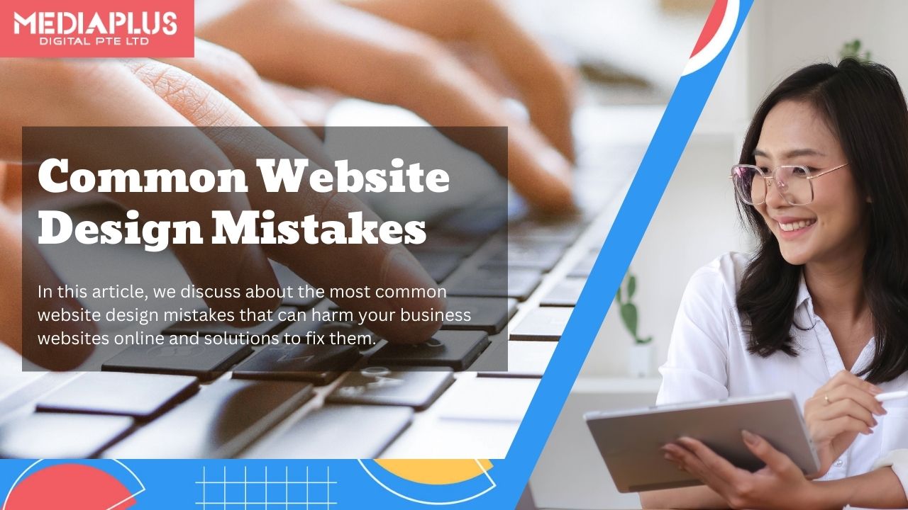 common website design mistakes