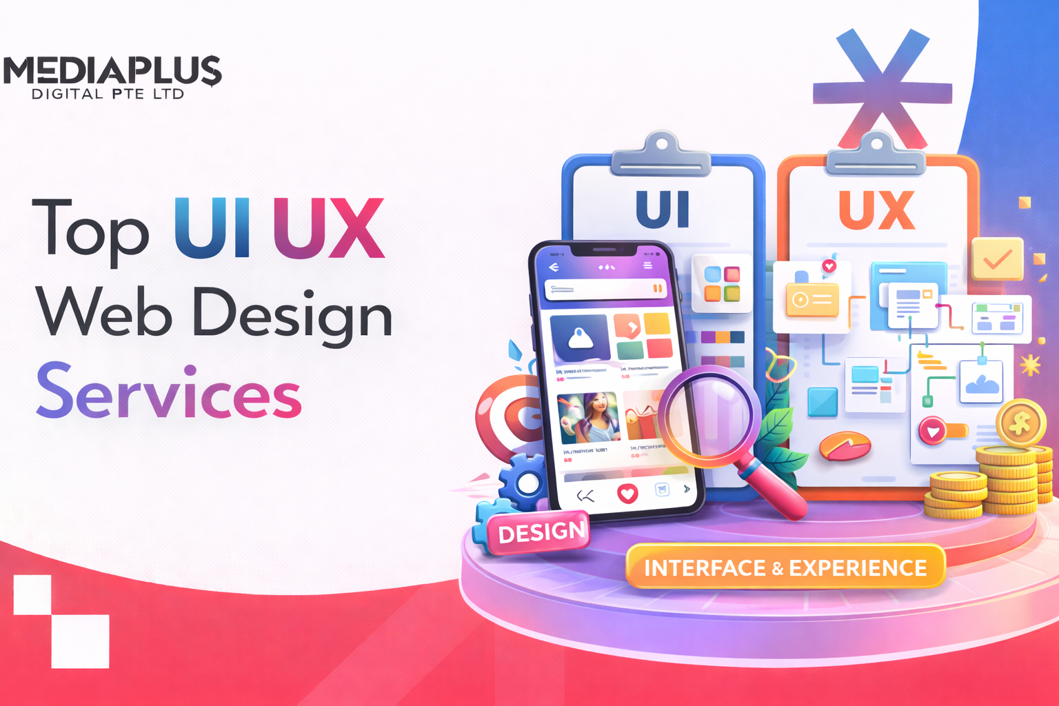 top ui ux web design services