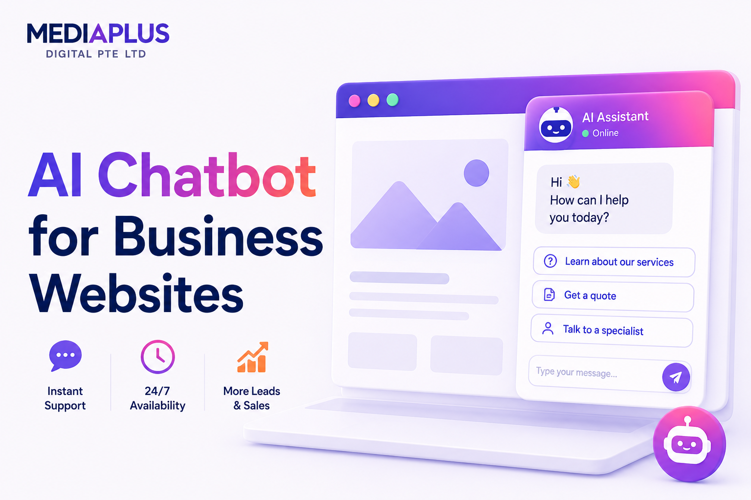 AI Chatbot for Singapore Business Websites: Use Cases Setup & ROI